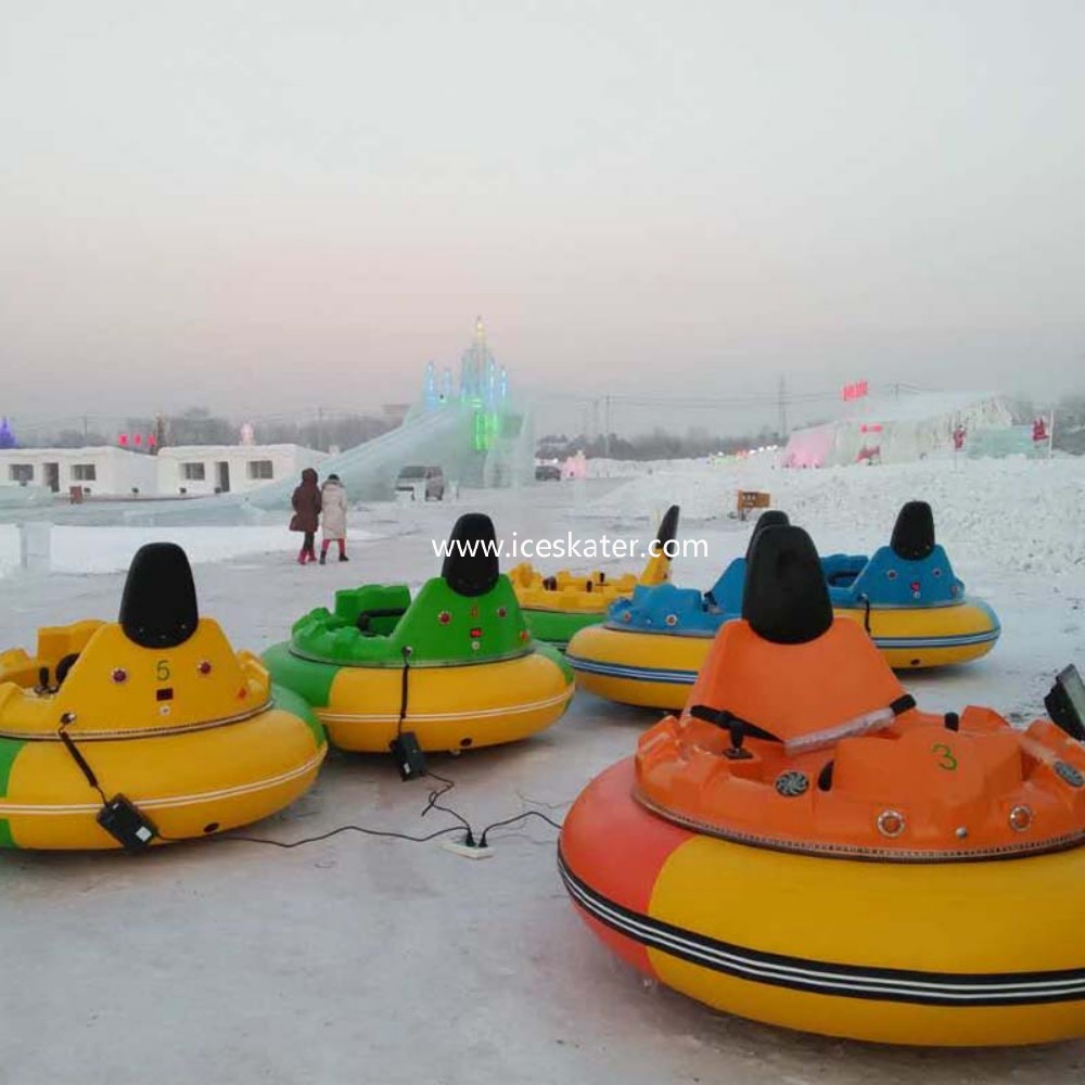 Winter Carnival Ice Rink Bumper Cars